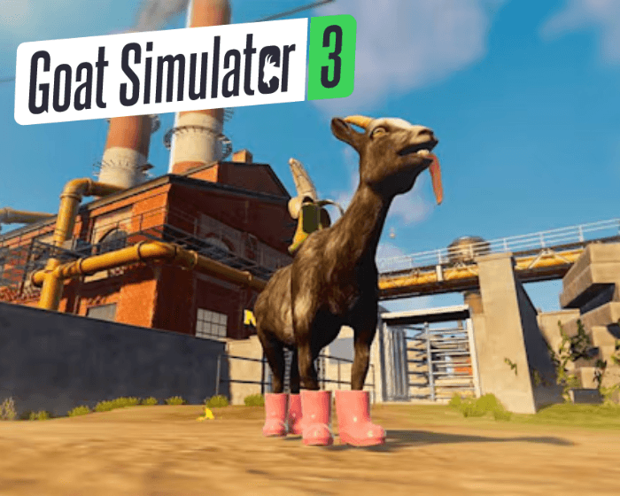 ¡Goat Simulator 3 llega este 7 de diciembre con su humor y caos característico!