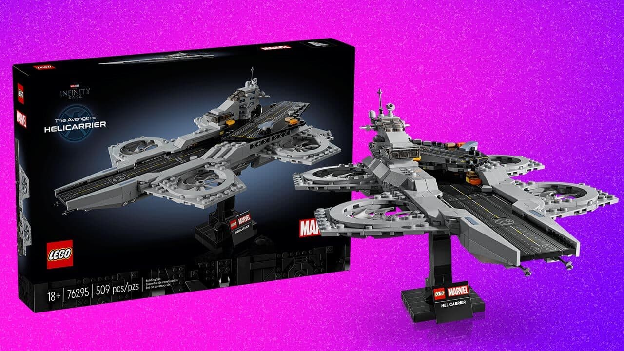¡Atención, Vengadores! El Helicarrier de LEGO Marvel con un descuentazo para no perderse
