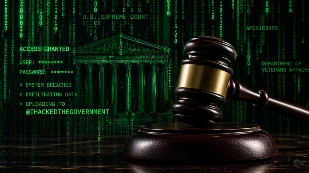 Un hacker con nickname épico se declaró culpable: 'ihackedthegovernment' no era joda