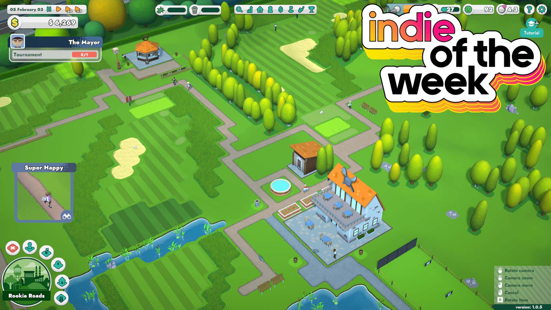 ¡Armá tu cancha de golf más bizarra y jugá tus peores ideas en Under Par Golf Architect!