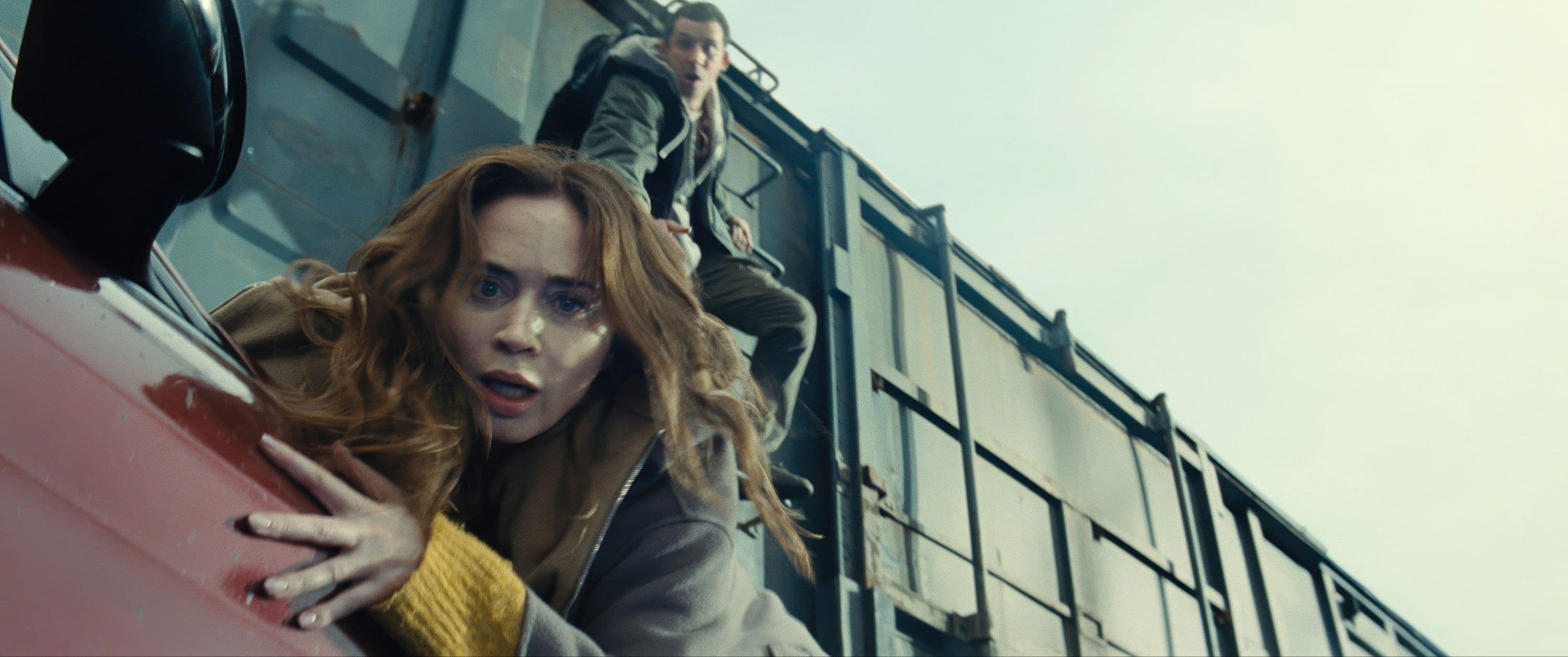 Emily Blunt y el stunt más groso de Disclosure Day: ¡Una acrobacia que la llevó al límite!